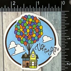 🌀10/$10🌀 Disney Pixar Up Reusable Waterproof Vinyl Sticker Decal